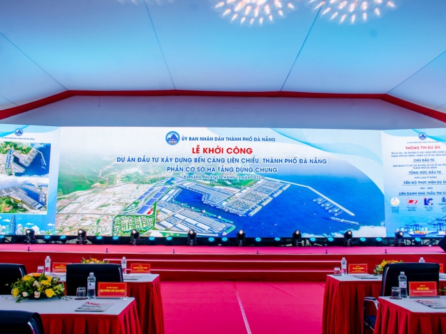 See Sound cung cấp dịch vụ âm thanh ánh sáng cho sự kiện khởi công cảng Liên Chiểu - Cảng biển lớn nhất miền Trung