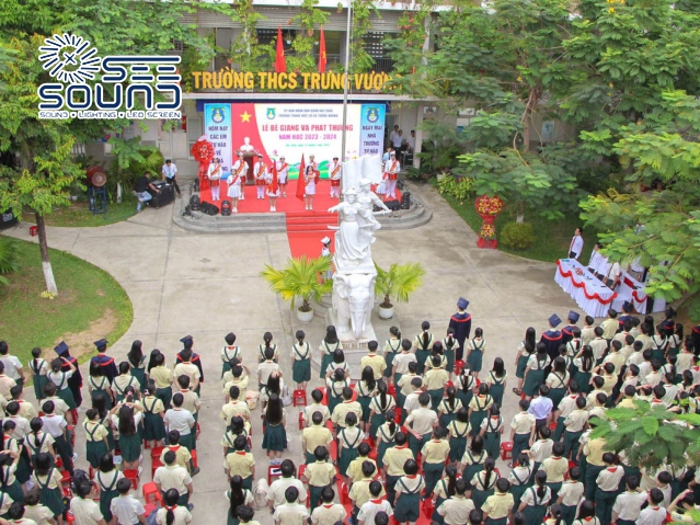 Lễ bế giảng trường THCS Trưng Vương Đà Nẵng năm học 2023 – 2024.