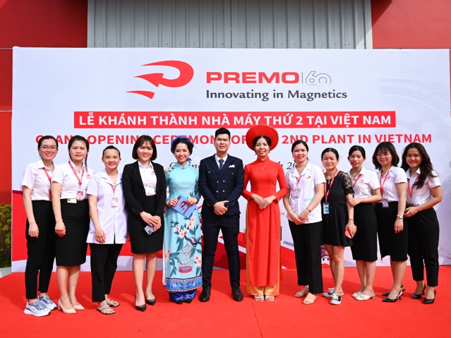 Lễ Khánh Thành nhà máy Premo thứ 2 tại Việt Nam 