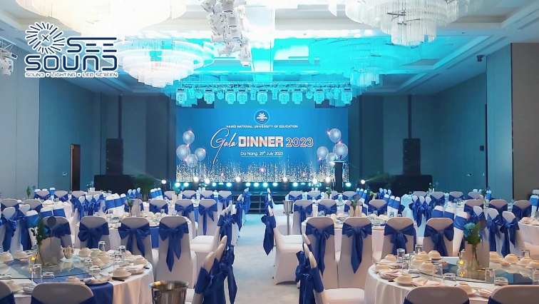 Gala Dinner của Trường Đại học Sư phạm Hà Nội được tổ chức tại khách sạn Bay Capital Đà Nẵng